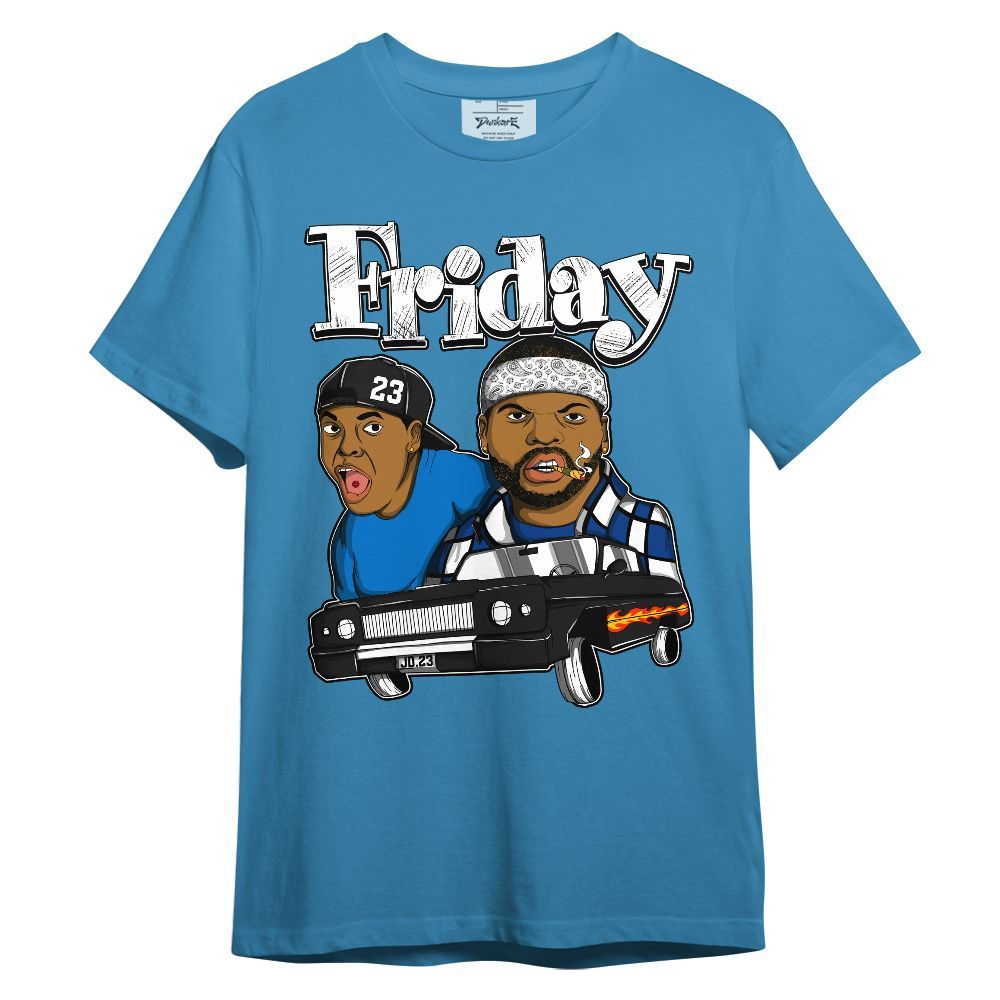 Shirt To Match Blueberry 12s - Friday Sneaker Retro Unisex Shirt