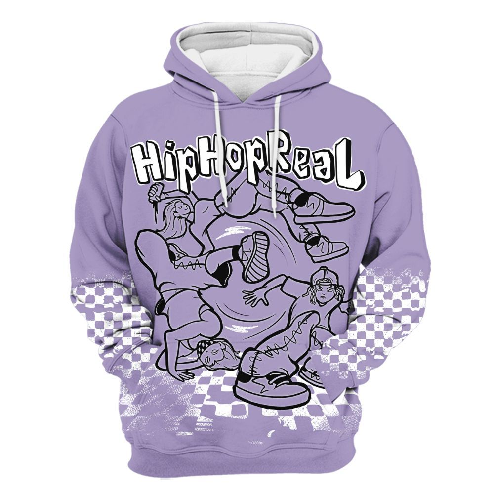 Hoodie To Match Low Pure Violet 11s - Feel Life Street Style All Over Print