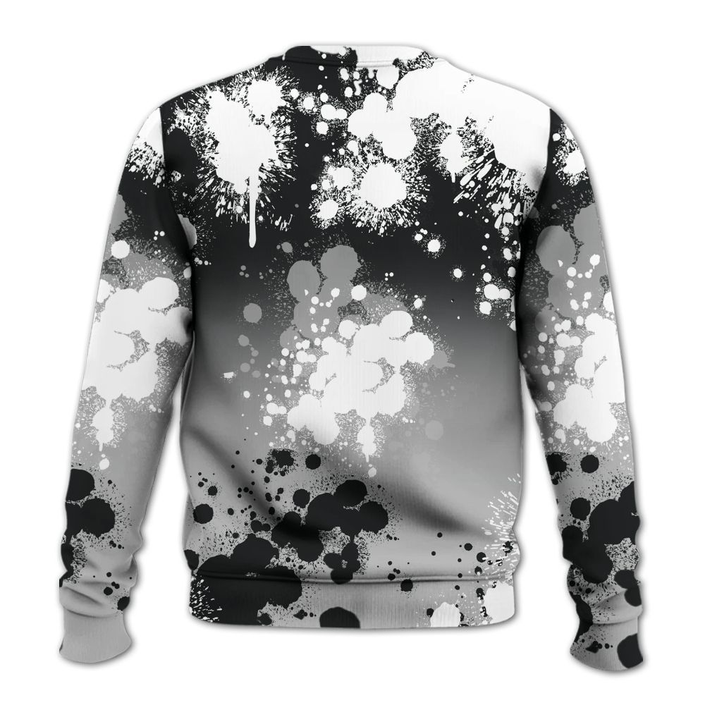 Sweatshirt To Match Low 85 Metallic Black 1s - Trust No One Scary All Over Print