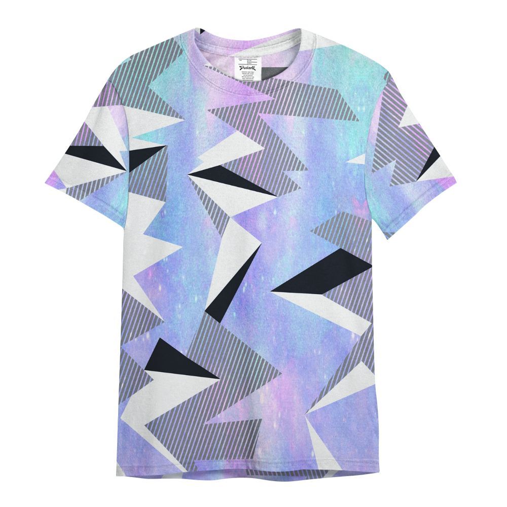 Shirt To Match Zen Master 4s - Geometric Camouflage Pattern All Over Print