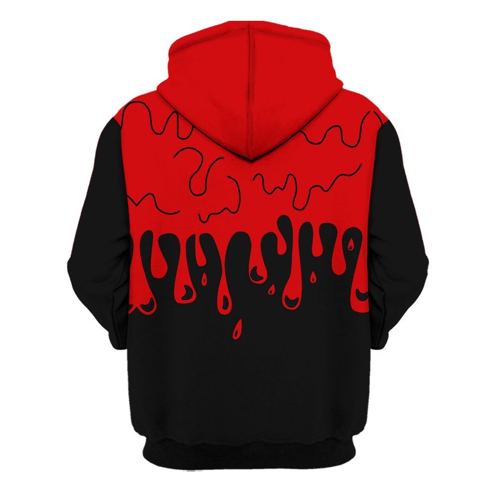 Hoodie To Match Ja 2 Halloween - Snake Trust No One Drip All Over Print