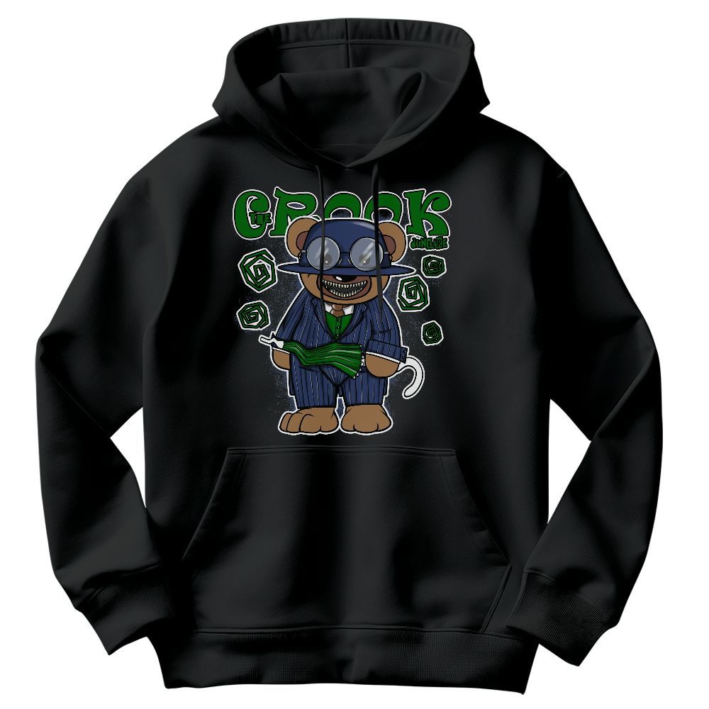 Sweatshirt To Match Midnight Navy 13s - Swindler Bear Graphic