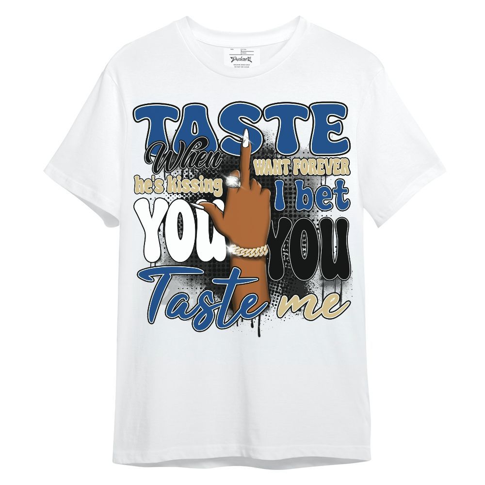Shirt To Match Air Ship Royal Blue - Taste Me Retro Unisex Shirt