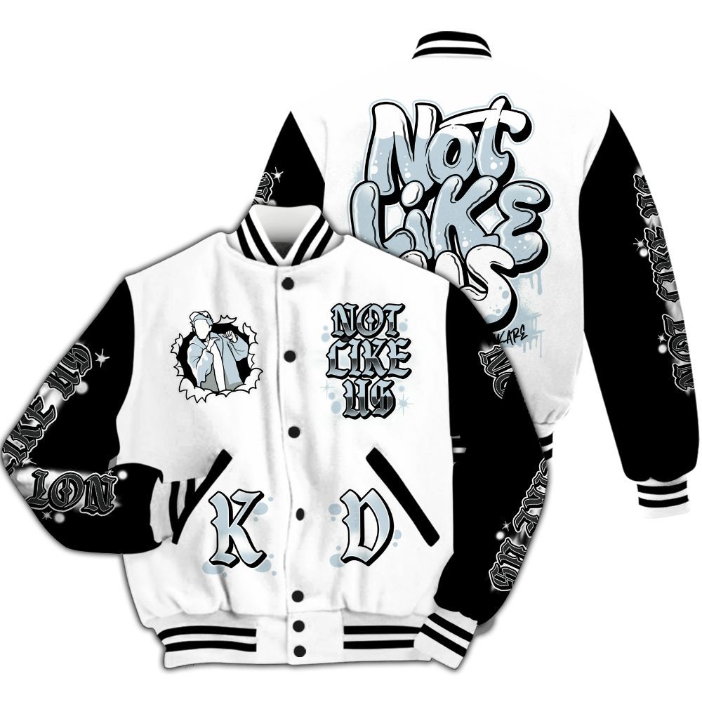 Varsity Jacket To Match Kobe 9 Protro Halo - None Like Us Graphic All Over Print