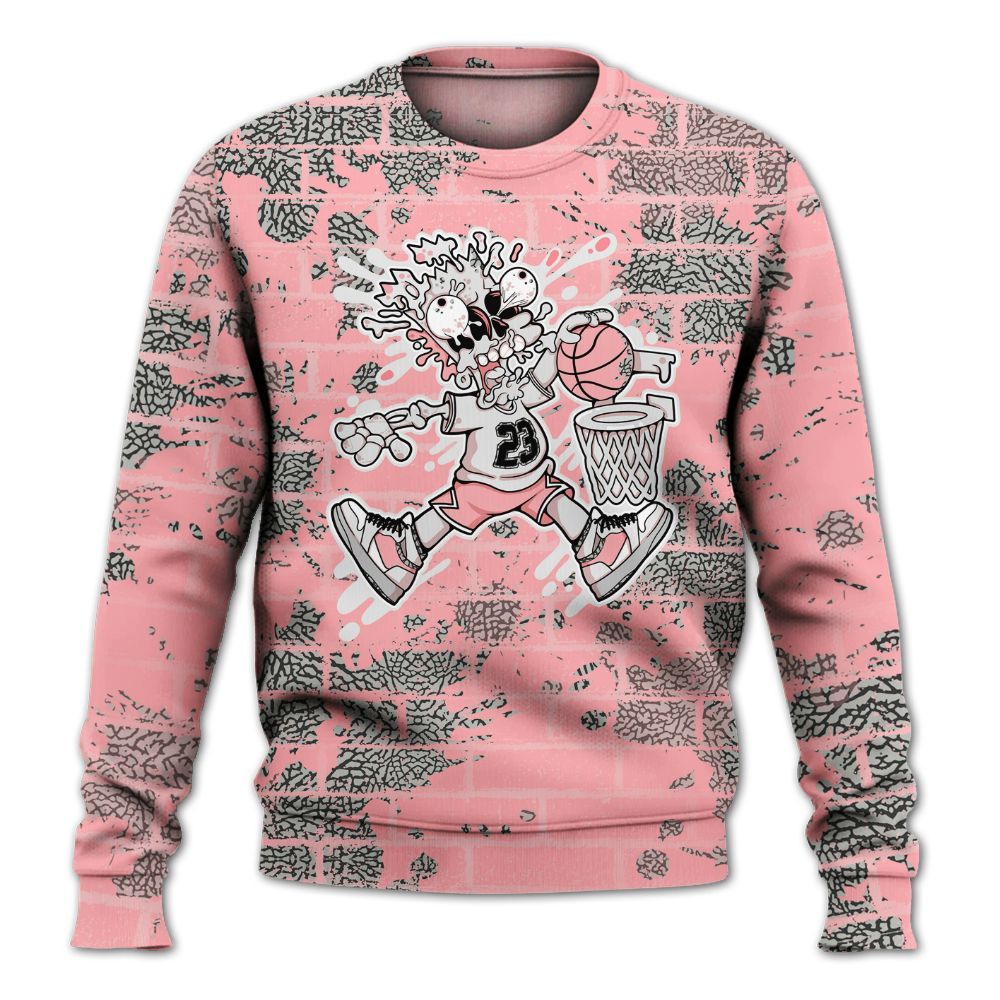Sweatshirt To Match Retro Wings 3s - 85's Dunks Graphic Halloween All Over Print