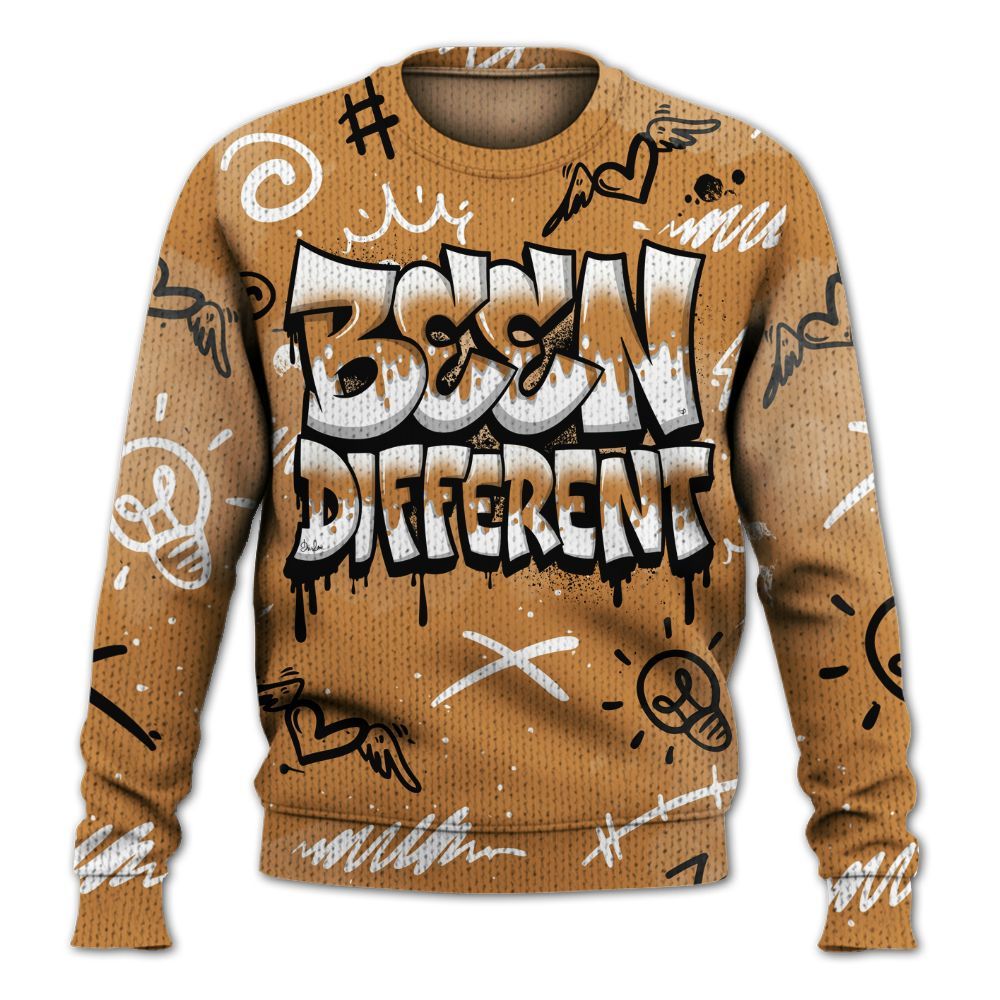 Knitted Sweater To Match Dunk Low Nature Wheat Suede - Drip Been Di2ferent