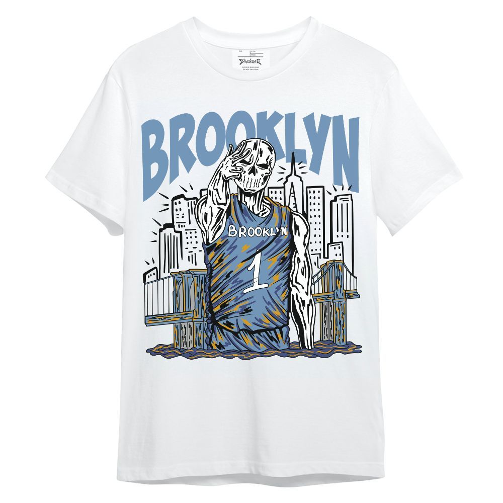 Shirt To Match High OG First In Flight 1s - Brooklyn's Skeleton Unisex Shirt