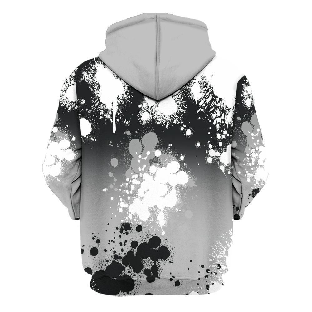 Hoodie To Match Low 85 Metallic Black 1s - Trust No One Scary All Over Print