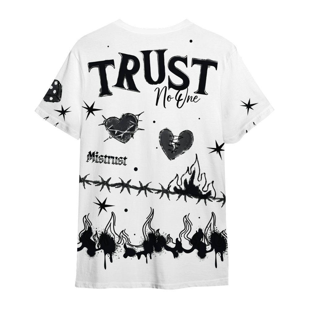 Shirt To Match Kobe 9 Elite Protro Halo - Trust No One Snake-Bite Doodle Crayon All Over Print