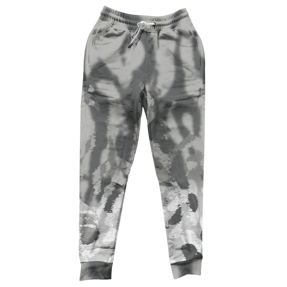 Sweatpant To Match Retro Wet Cement 4s - Burn All Over Print
