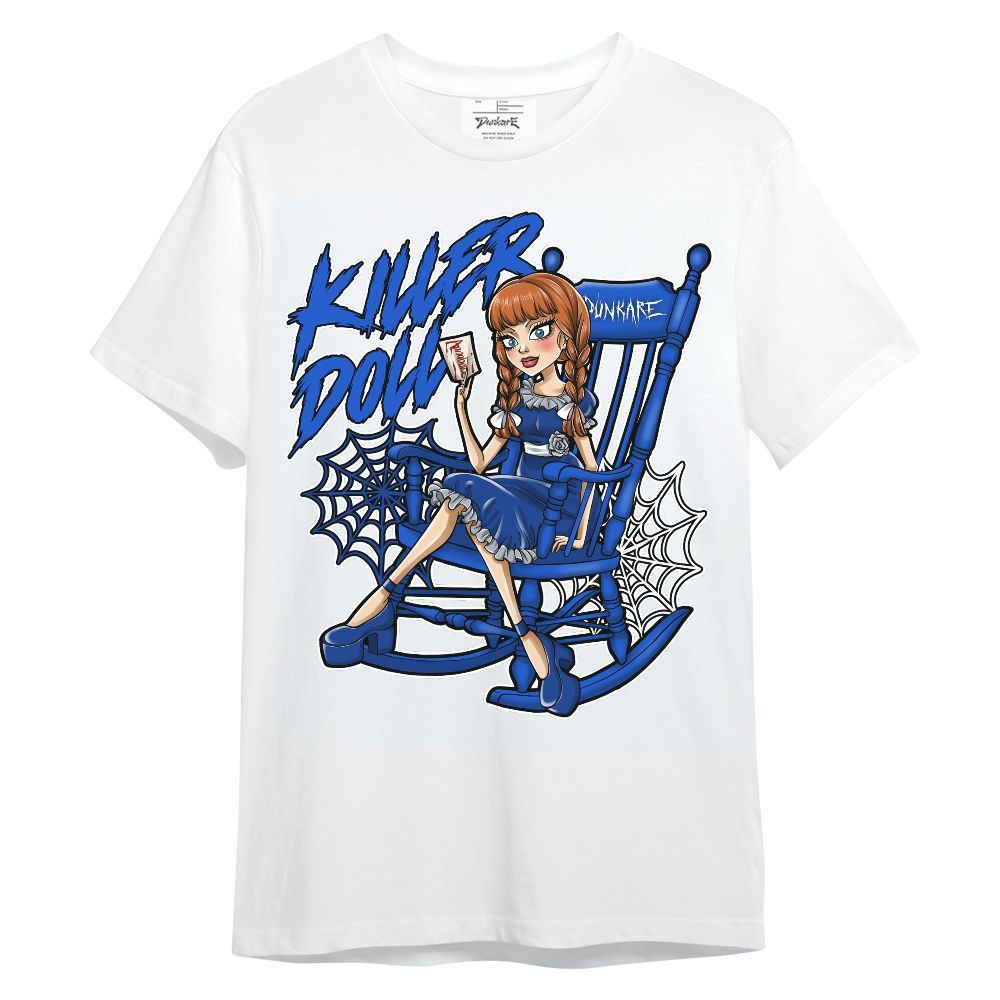 Shirt To Match Air Foamposite One Royal - Killer Doll-A Halloween Unisex Shirt