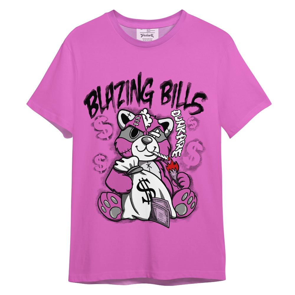 Shirt To Match Hyper Violet 4s T-- Blazing Bills Raccoon Color T-Shirt Unisex 0405 DNY