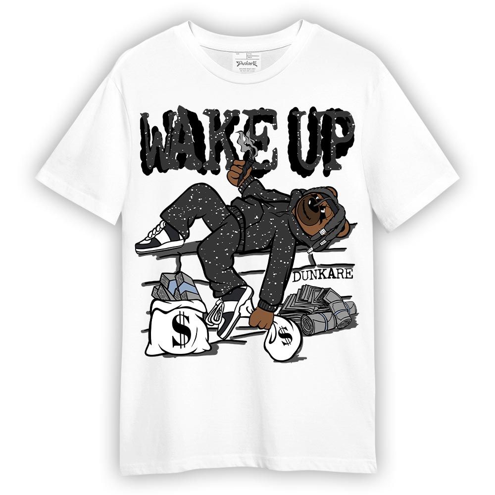 Shirt To Match Reverse Black White 6s - Wakeup Bear Shirt Unisex