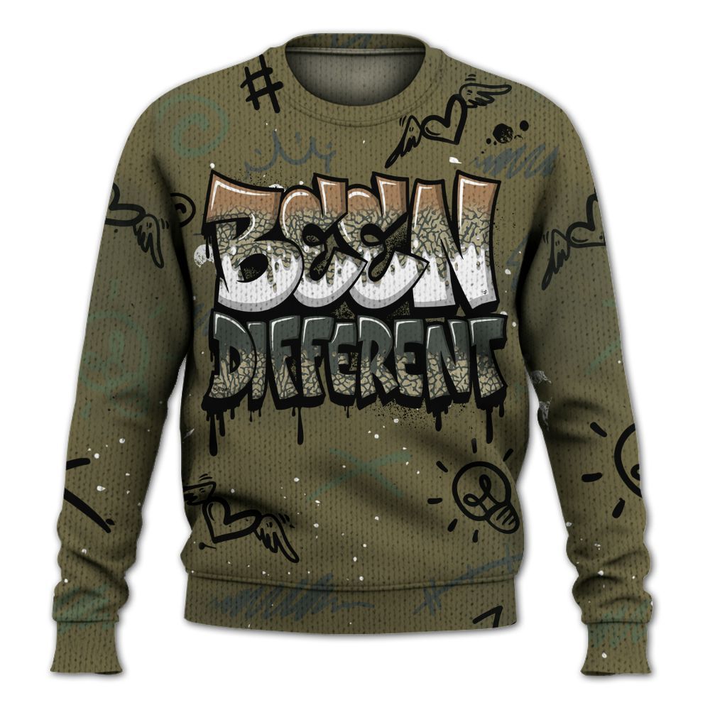 Sweater To Match Retro Family Affair 3s - Drip Been Di2ferent Graphic