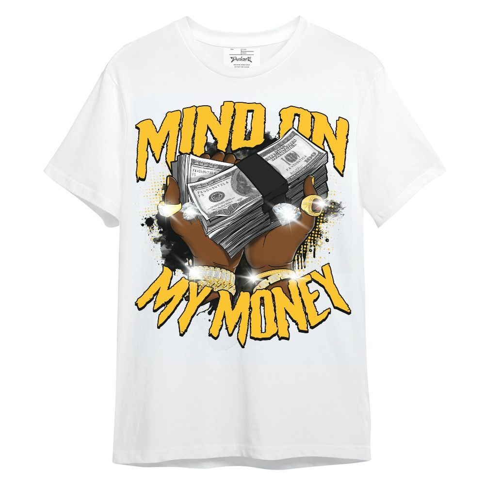Shirt To Match Retro Aqua 5s - Mind On My Money Graphic Unisex Shirt