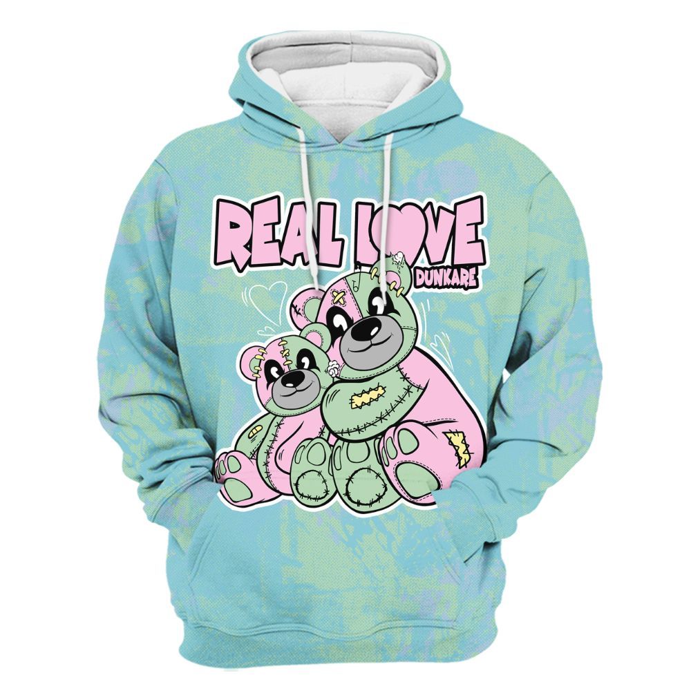 Hoodie To Match SB Dunk Low Visty - Sincere Fondness Bear All Over Print