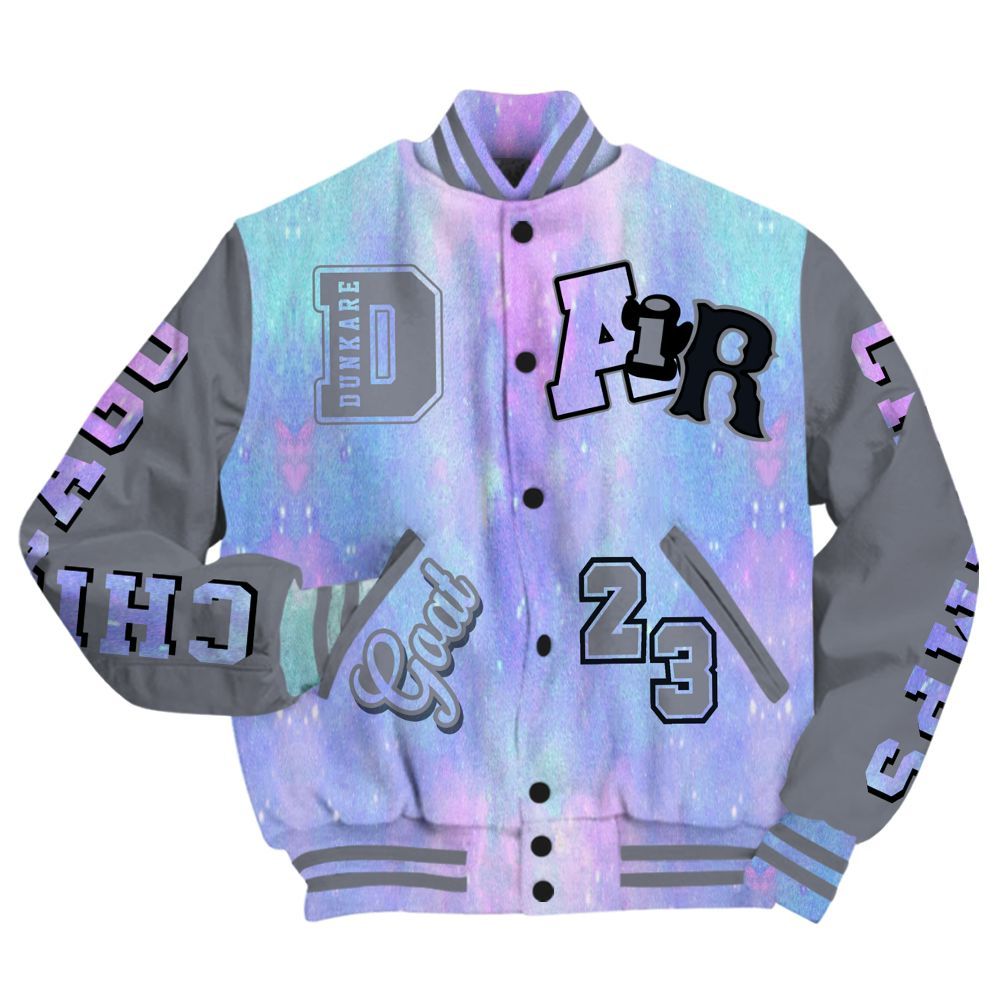 Varsity Jacket To Match Zen Master 4s - AIR Number 23 GOAT All Over Print