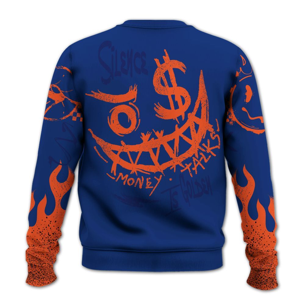 Sweatshirt To Match Suede GS League - Mouth Burning Street Style All Over Print