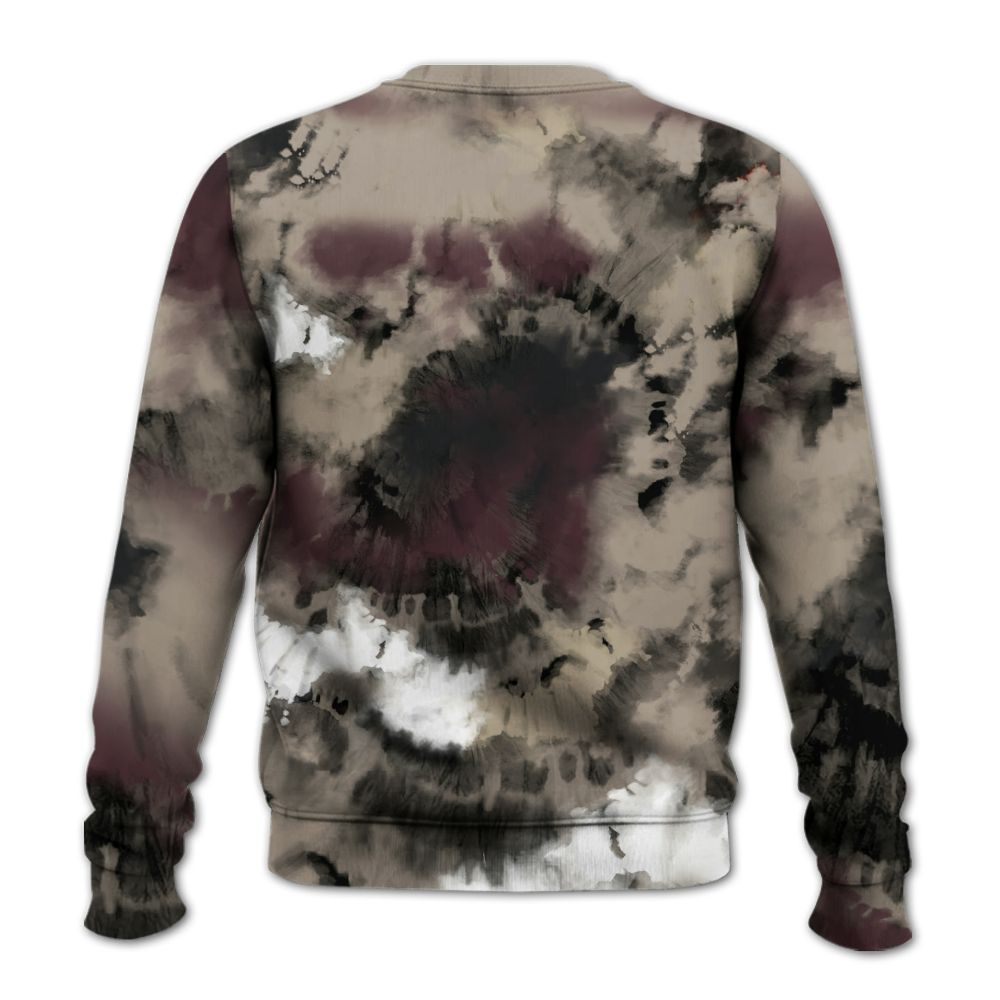 Sweatshirt To Match AMM Retro Phantom 4s - God Blessed Tie Dye All Over Print