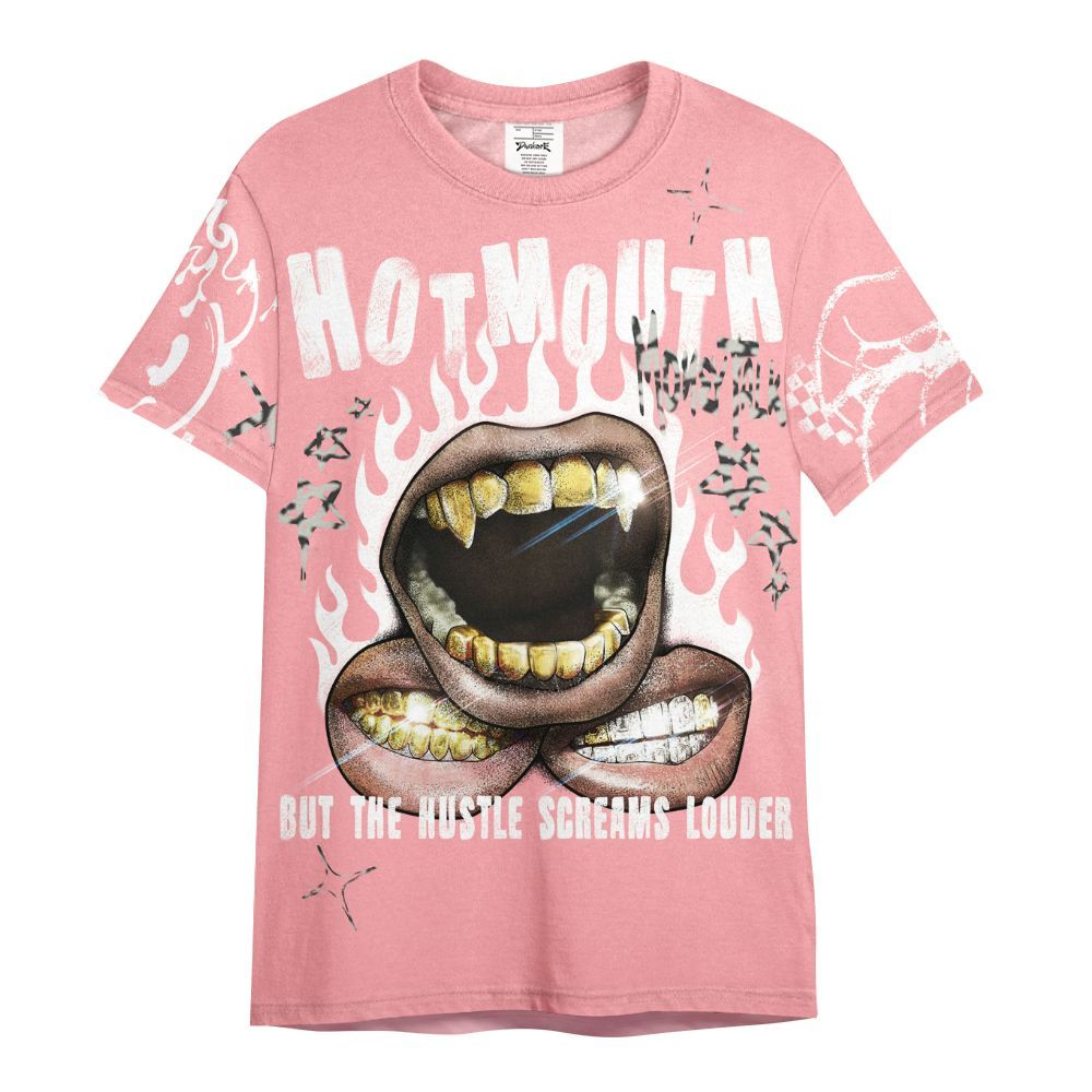 Shirt To Match Retro Wings 3s - Mouth Burning Street Style All Over Print