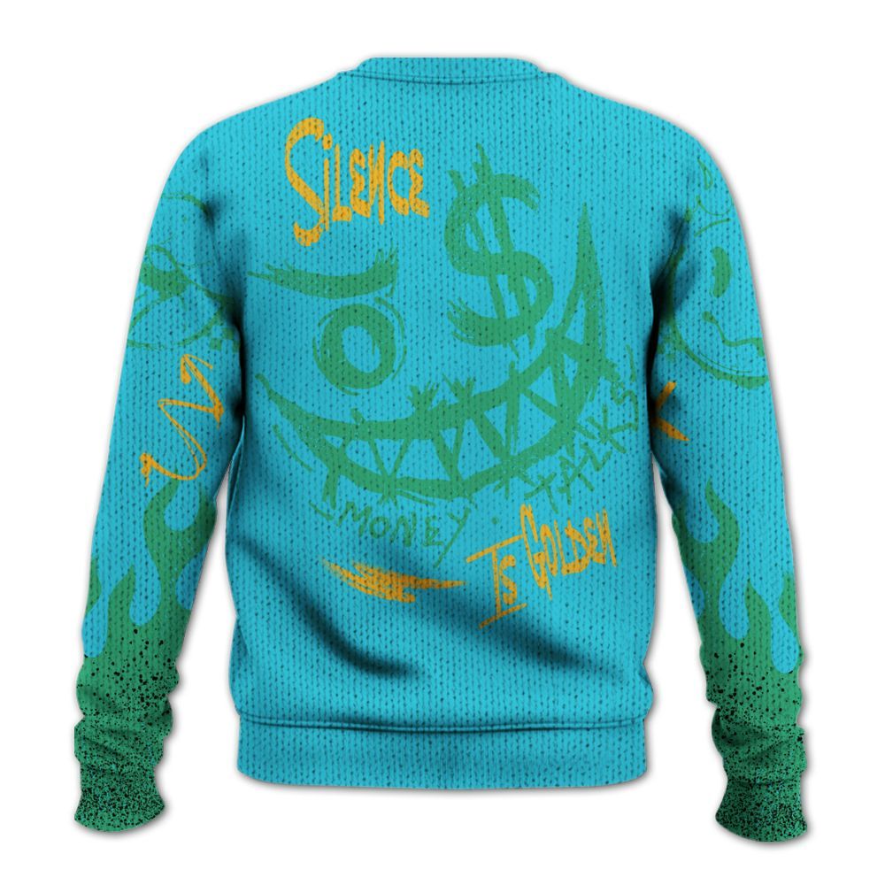 Knitted Sweater To Match Dunk Chunky Dunky - Mouth Burning Street Style