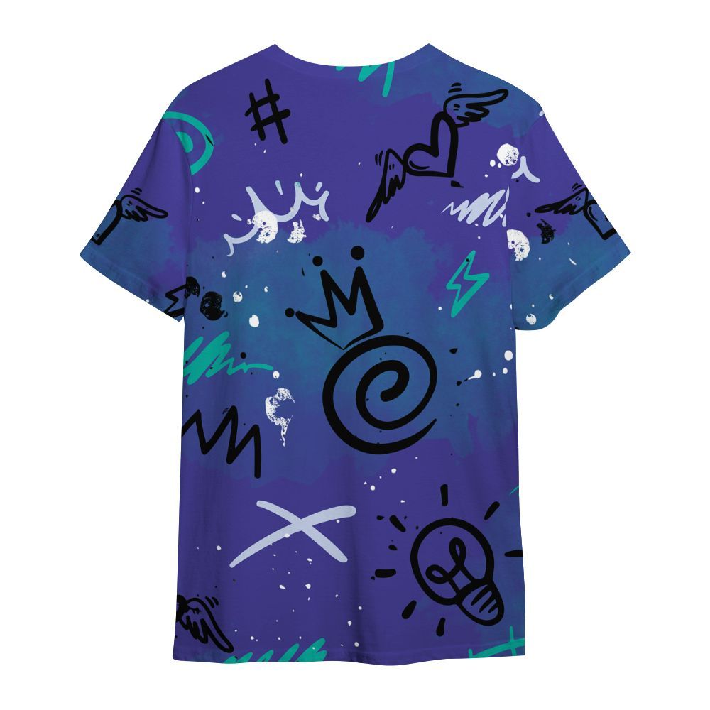 Shirt To Match Retro Grape 5s - Drip Been Di2ferent All Over Print