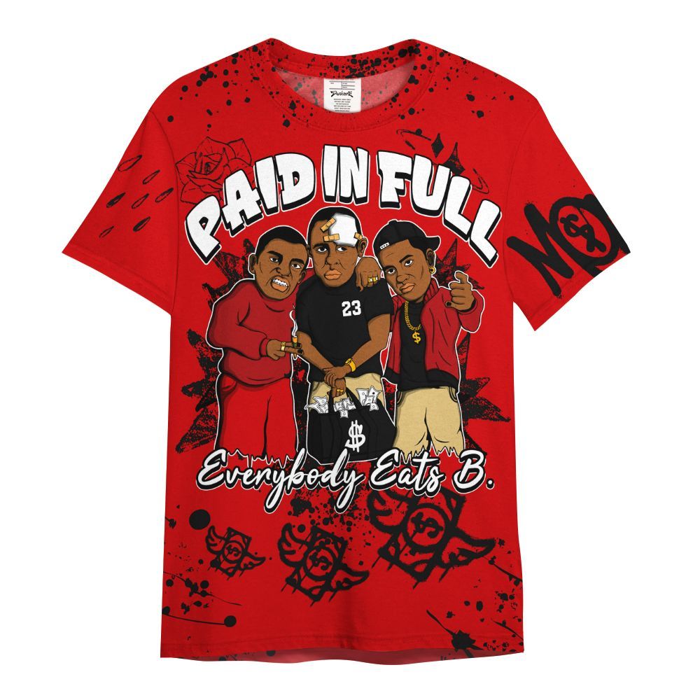 Shirt To Match Ja 2 Halloween - Everybody Paid In Full Crayon All Over Print