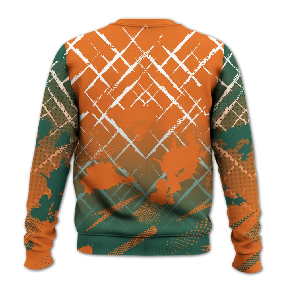 Sweatshirt To Match Dunk Low Ceramic - Halftone Stand Business Dripping All Over Print