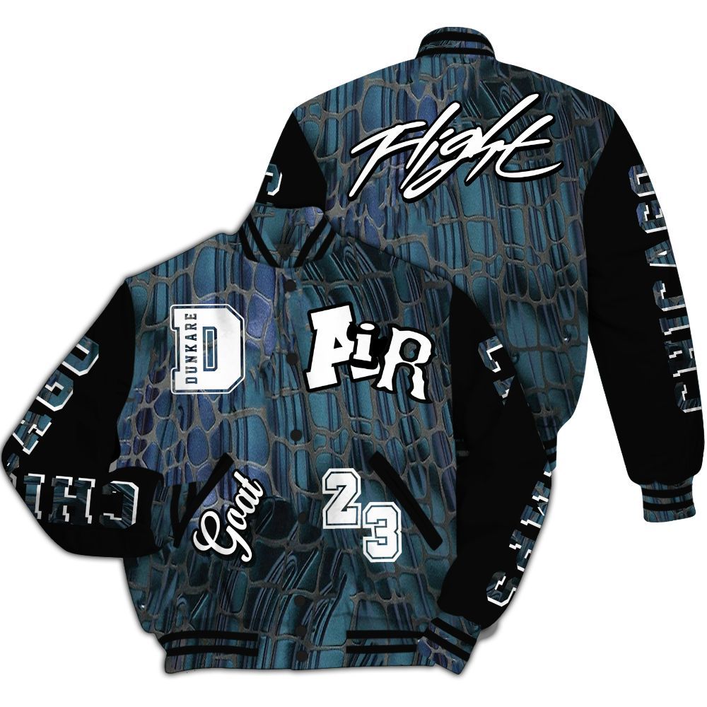 Varsity Jacket To Match Air Foamposite Kazuya Mishima - AIR Number 23 GOAT All Over Print