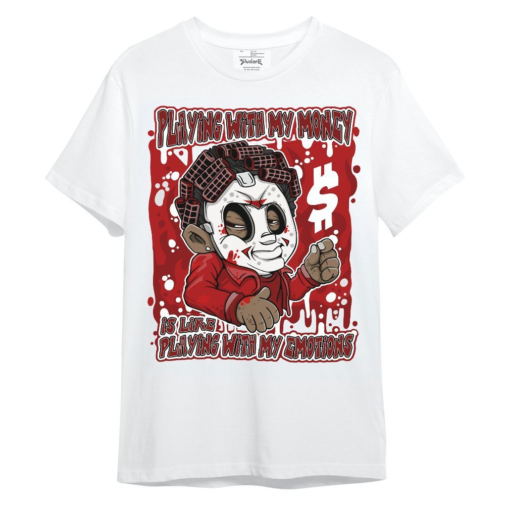 Shirt To Match Red Taxi 12s - Playing With My Money Graphic Unisex Shirt