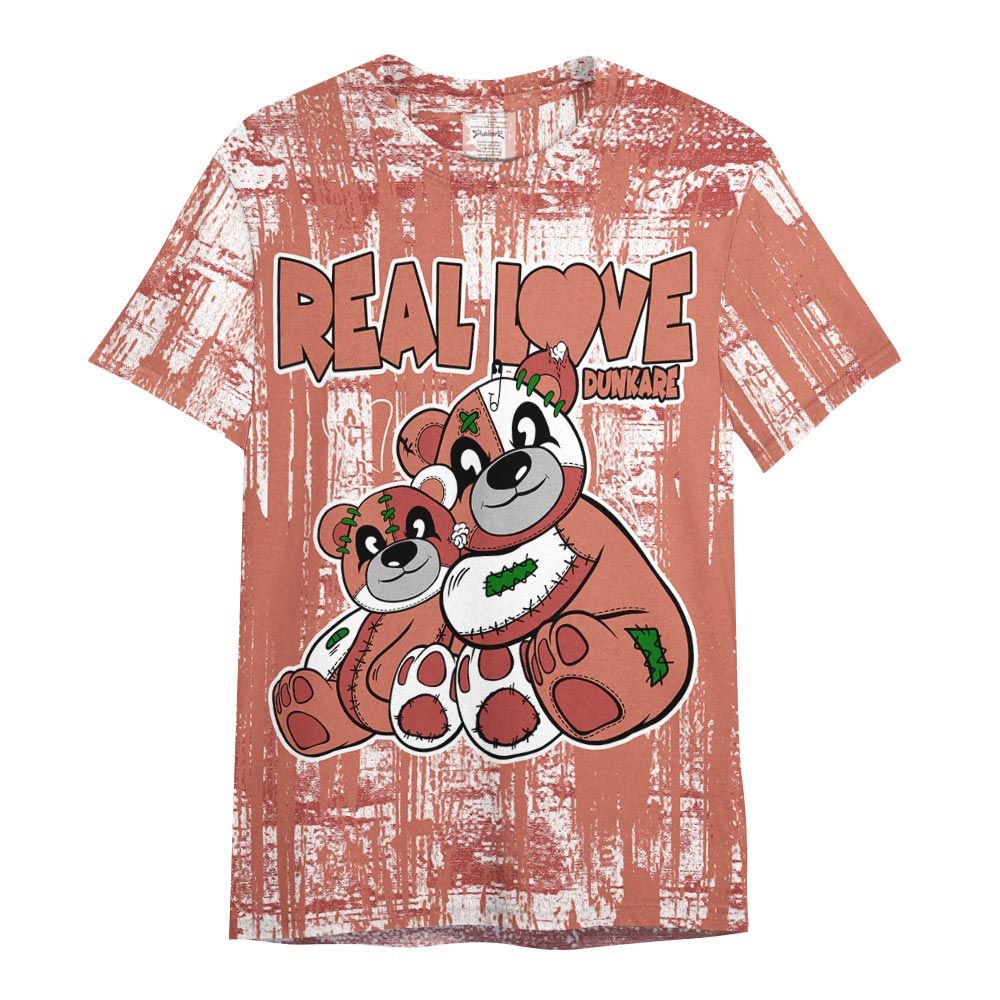 Shirt To Match Dune Red 13s - Sincere Fondness Bear Glitch Art Shirt Unisex