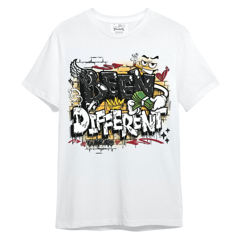 Shirt To Match White Taxi 12s - Been Dif2erent Drip Graffiti Graphic