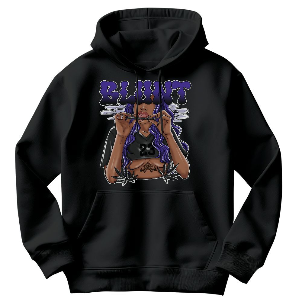 Sweatshirt To Match Field Purple 12s - Bluntz Unique Graphic