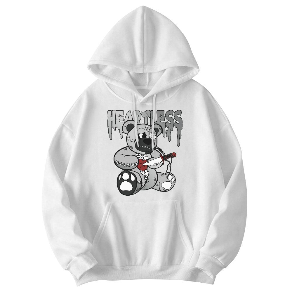 Sweatshirt To Match Metallic Silver 14s - Heartless Bear Graphic