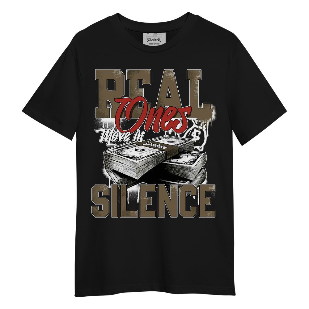 Shirt To Match Olive 9s - Move In Silence Money Retro Unisex Shirt