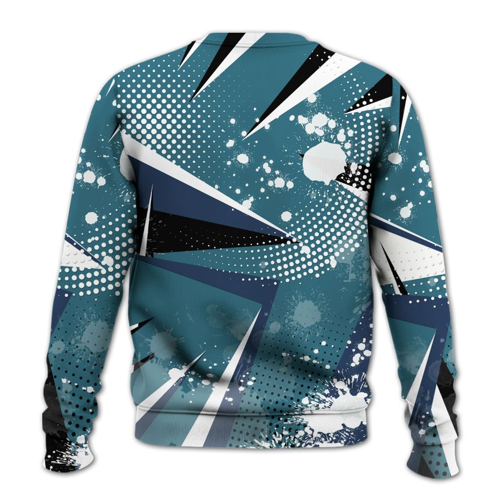 Sweatshirt To Match Air Foamposite Kazuya Mishima - Poly Trust No One Dripping All Over Print