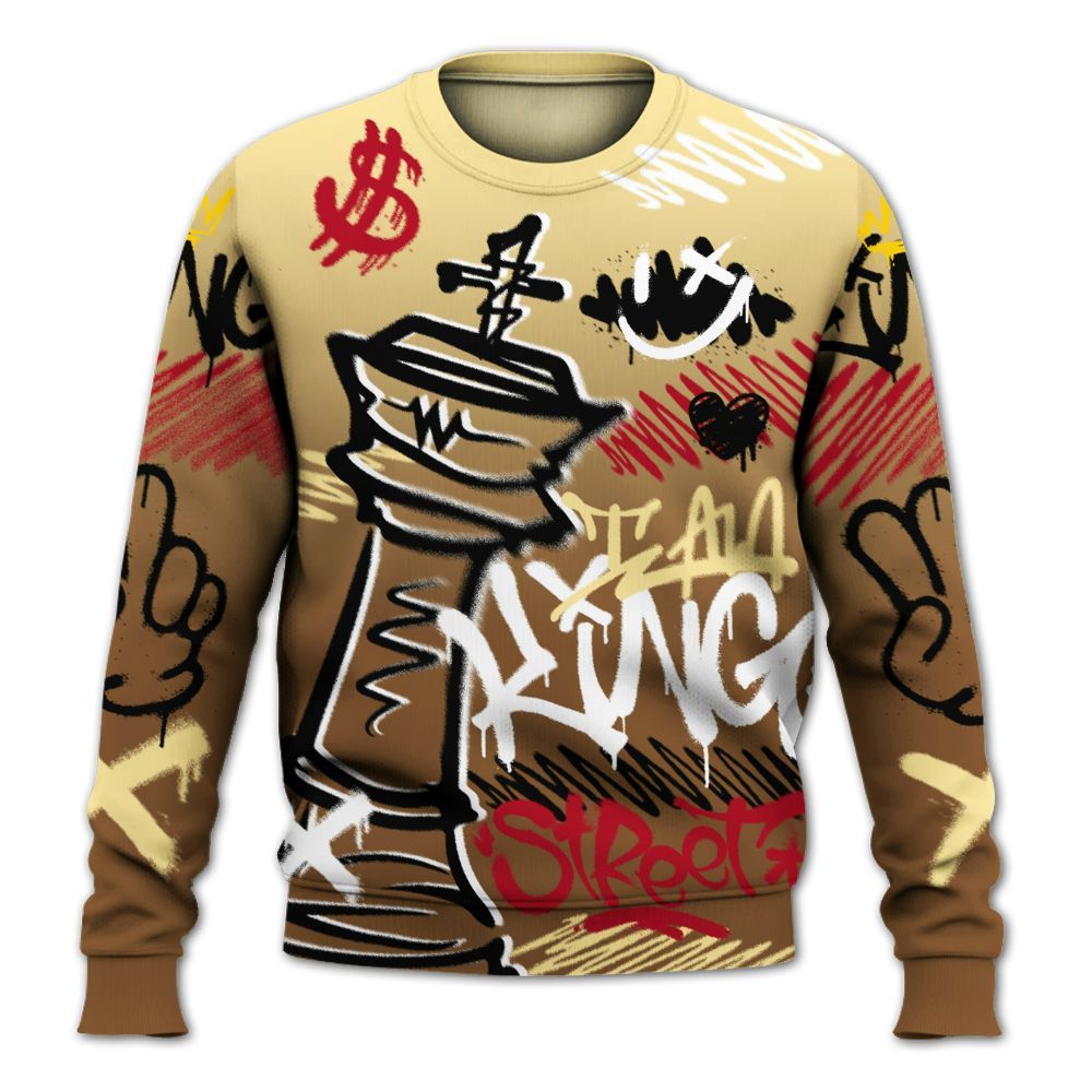 Sweatshirt To Match Air Max 90 Escape - Street King Chess Streetwear All Over Print