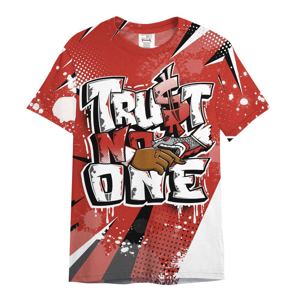 Shirt To Match Dunk Low St. Johns - Poly Trust No One Dripping All Over Print