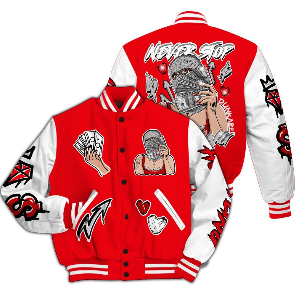 Varsity Jacket To Match Air Max 1 Low Poly - Hustling Unique All Over Print