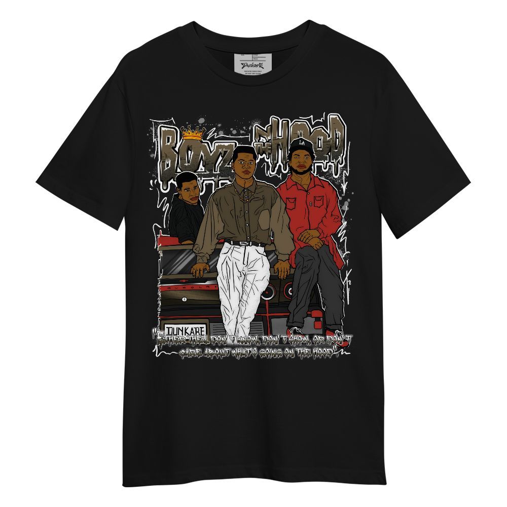 Shirt To Match Olive 9s - BoyzZ The Hood 90s Graphic