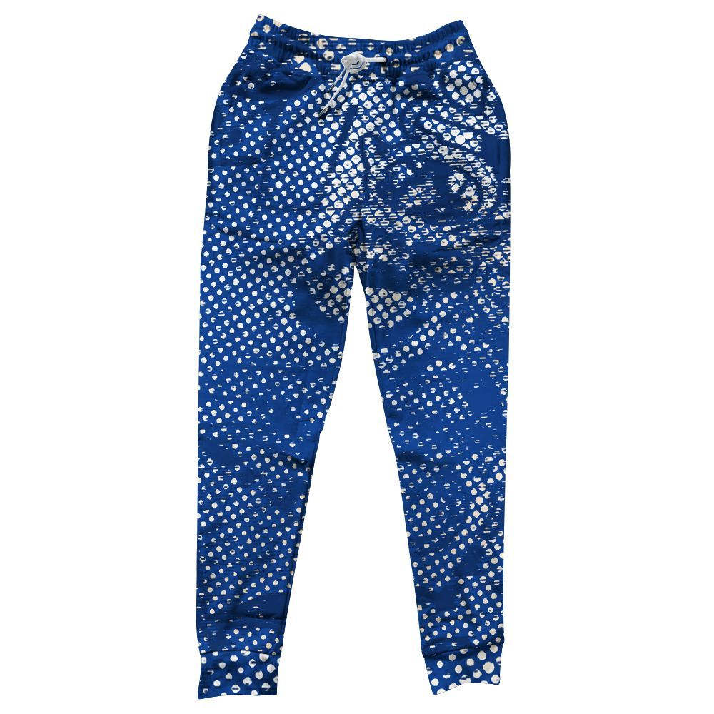 Sweatpant To Match Low Game Royal 1s - Avant Garde Graphic All Over Print