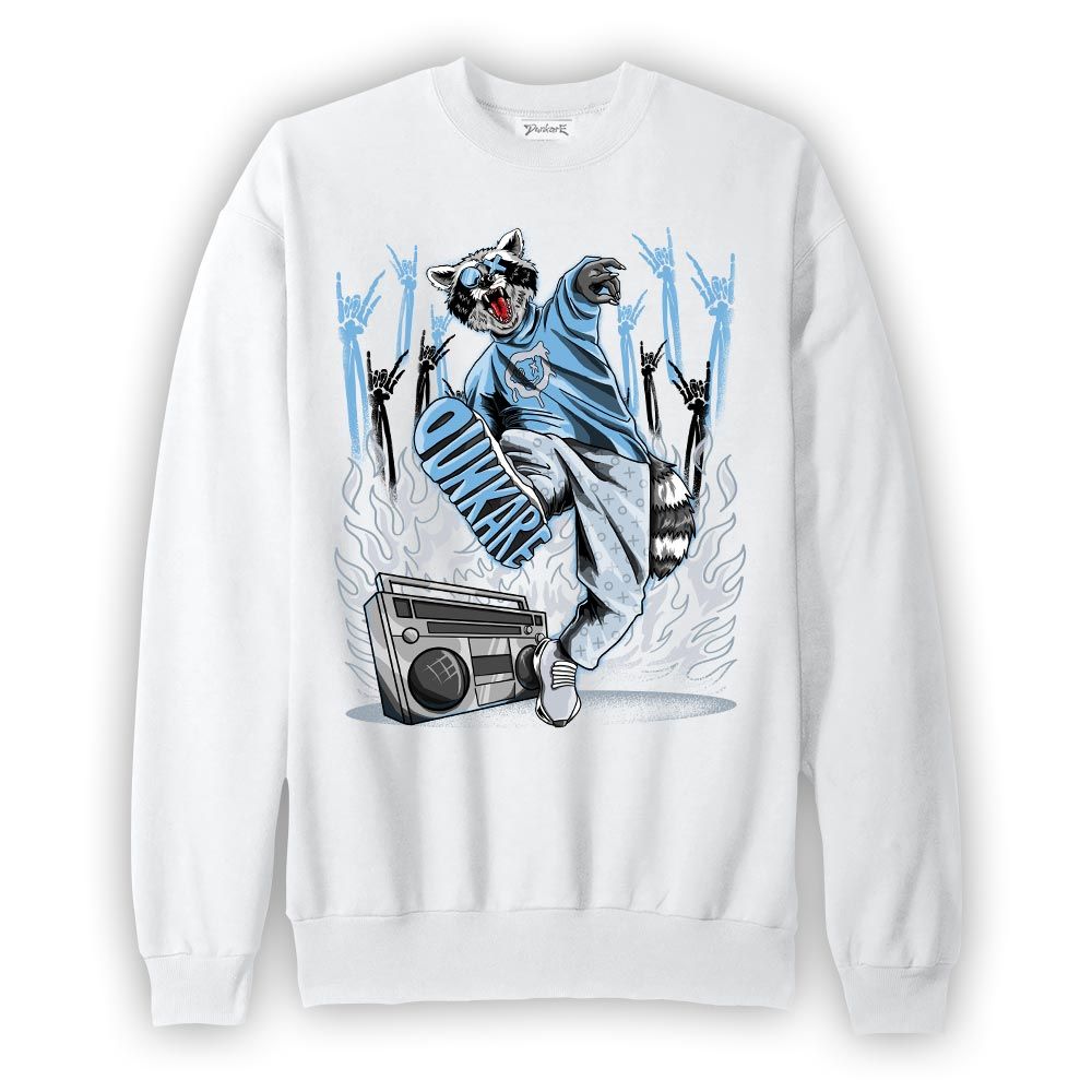 Sweatshirt To match Craft Paris 6s Sweatshirt - Hip Hop Raccoon Graphic