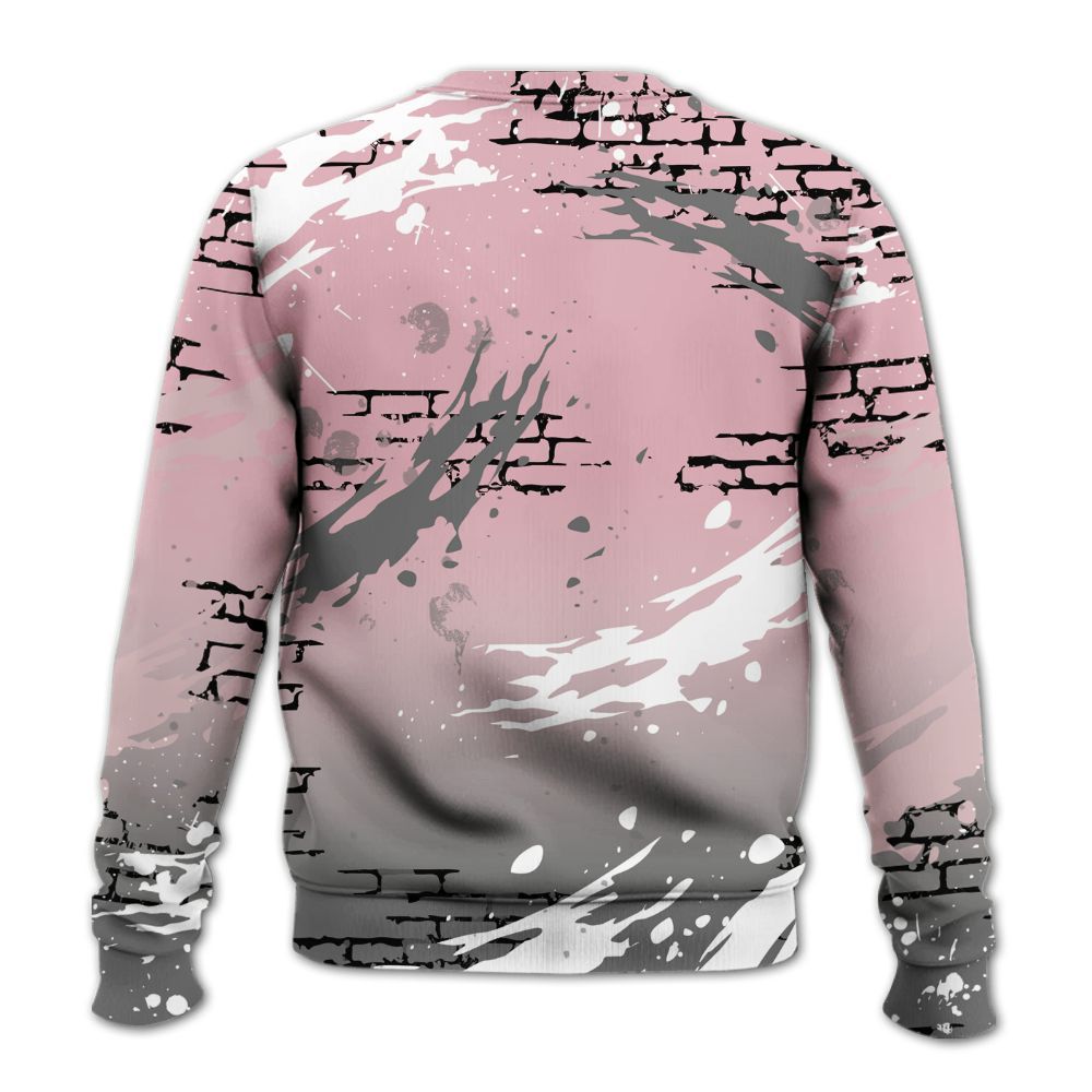 Sweatshirt To Match Air Max DN Pink Foam - Values Of Loyalty Drip All Over Print