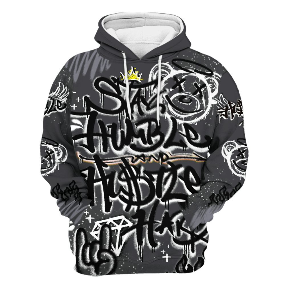 Hoodie To Match Fear 4s - Humble Drip Streetwear Graffity All Over Print