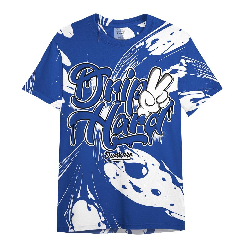 Shirt To Match Air Foamposite One Royal - Drip 2 Hard Retro Shirt Outfit