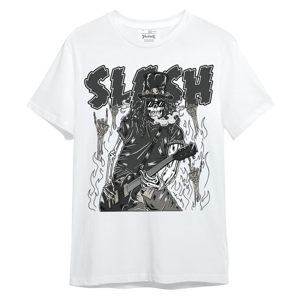 Shirt To Match RM Light Bone 4s - Slash Skeleton Unisex Shirt
