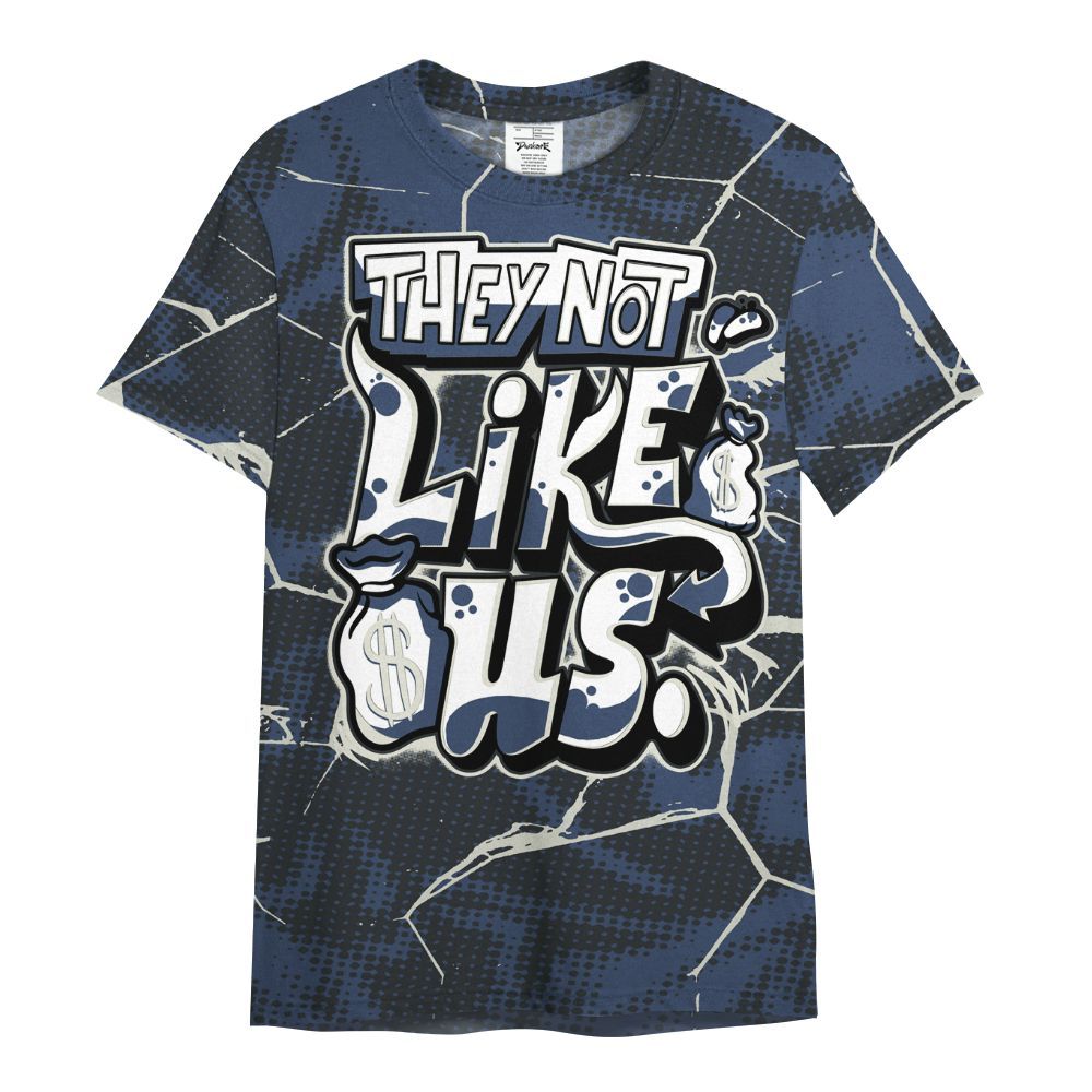 Shirt To Match Diffused Blue 3s - Dislike Us Graphic All Over Print