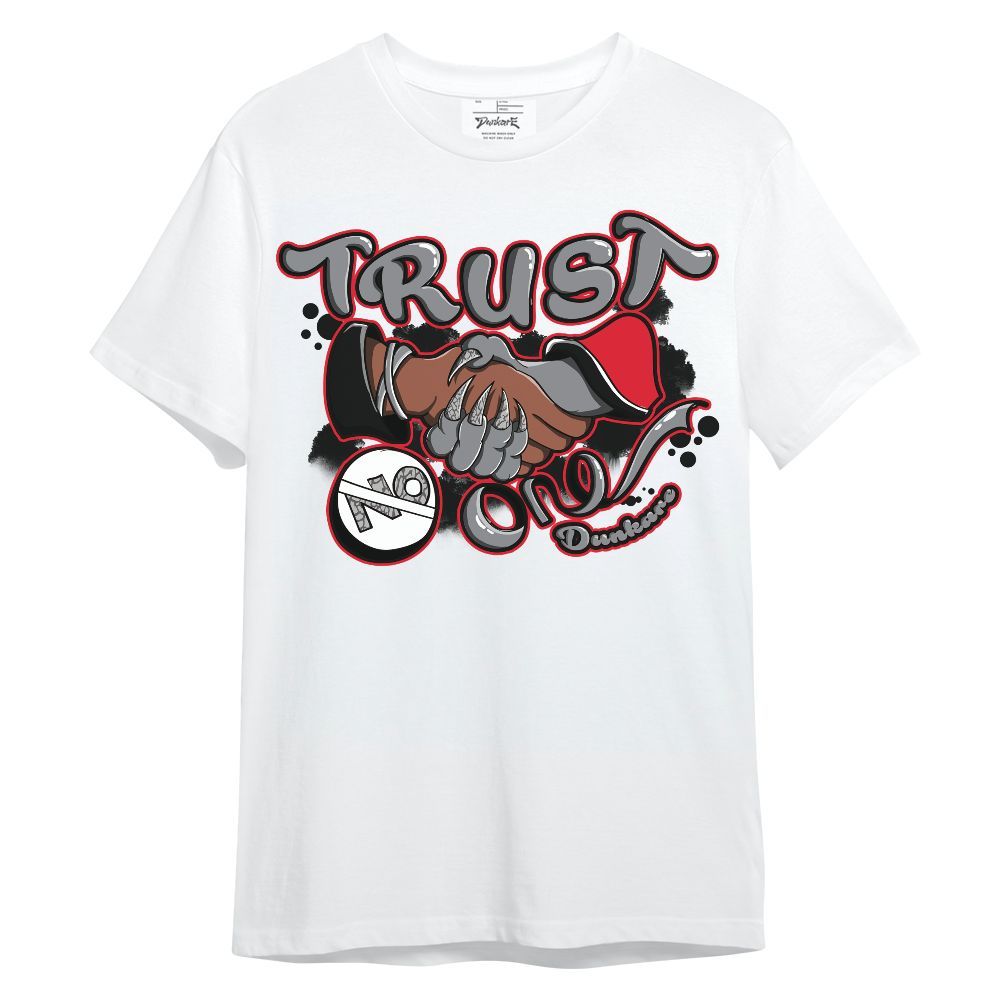 Shirt To Match Black Cement 3s - Devil Trust No One Unisex Shirt