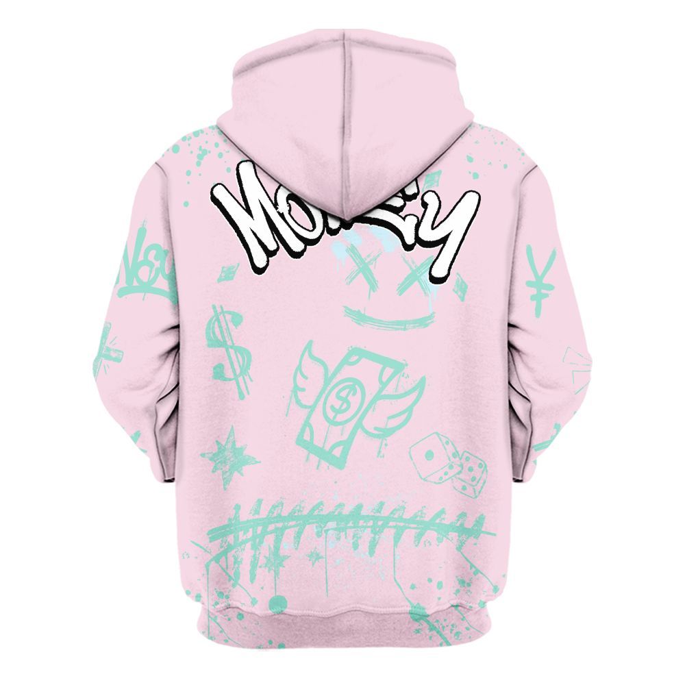 Hoodie To Match Retro Easter 5s - Everybody Paid In Full Crayon All Over Print