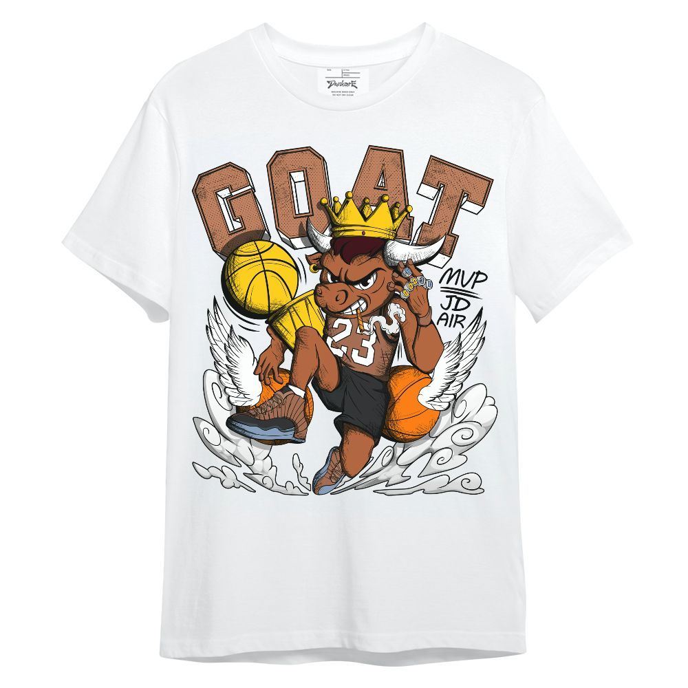 Shirt To Match Air Foamposite Metallic Copper - FlightMan Number 23 G.O.A.T Graphic